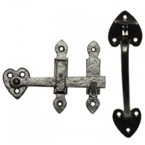 KIRKPATRICK 3619 3619 Suffolk Latch C/W Privacy Chain 8 AB (SET)