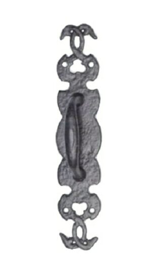 KIRKPATRICK 576 576 Door Pull Handle Face Fixed 254mm Black (EACH)