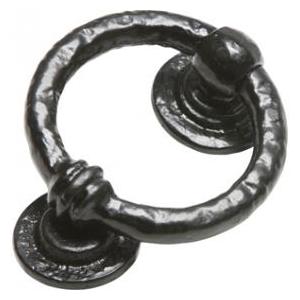 KIRKPATRICK 782 782 Door Knocker Ring 101mm Black (EACH)