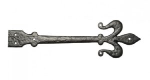 KIRKPATRICK 820/6 820-6 Black Iron Hinge Front 6 AB (HINGE)