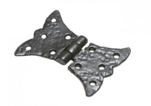 KIRKPATRICK 829 Black Iron Backflap Hinges 89x70mm AB (HINGE)