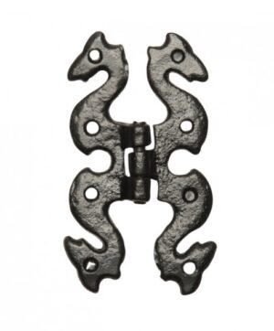 KIRKPATRICK 926 926 3.1/2 Black Iron SNake Hinge 3.1/2 AB (HINGE)