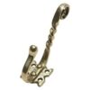 KIRKPATRICK +BRASS 1130 Hat & Coat Hook Antique Brass (EACH)