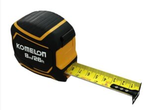 KOMELON Extreme Tape Measure 8m (26ft) (EACH)