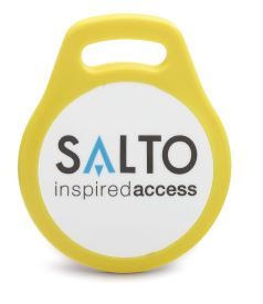 SALTO CFAD207YEST-10 Keyfob NXP Mifare DesFire (2k) Yellow (EACH)