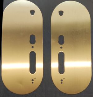 Back Plates Offset 351.5x150mm (PAIR)