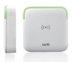 SALTO WRDM0S4W Design Xs Mifare DesFire BLE Sq Reader White (EACH)