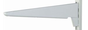 Twinslot Bracket 610mm (24x4in) Off-White (EACH)