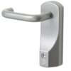 EXIDOR 15500000-P Outside Access Dev Lever/Euro W/Cyl Silver (EACH)