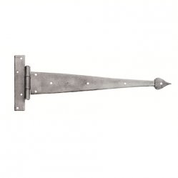 LUDLOW FOUNDRIES +PE5520D Tee Hinge Arrow Head 15in Pewter (HINGE)