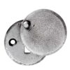 LUDLOW FOUNDRIES Escutcheon Round Closed Pewter (EACH)