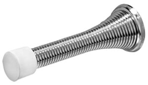 HAFELE 937.12.709 Door Stop Skirting/Wall Spring Pattern CP (EACH)