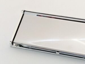 SELECT HARDWARE 884-37 Letterplate 292mm Chrome Frame & Flap (EACH)