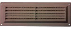 Brown 225 x 75mm Louvre Vent (EACH)