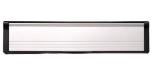 MAP HARDWARE B54112-31EL Telescopic Letter Plate 306mm Blk/SAA (EACH)