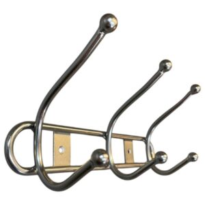 Hookrail 3 Hat & Coat Hooks SN (EACH)