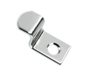 Mirror Clip 90 Deg Crank Face Fix 6mm Brs Cp (EACH)