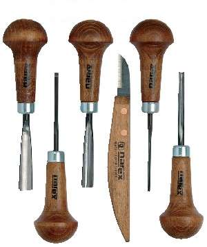 NAREX Carving Set Professional 6 Piece (SET)