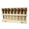 NAREX Carving Set In Wooden Rack 8 Piece (SET)