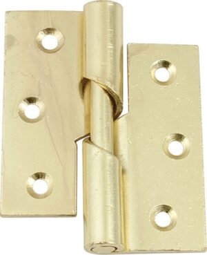 Rising Butt Hinge 75mm Right Hand Electro Brass (HINGE)