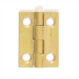 Solid Drawn Brass Butt Hinge 25x16x1.3mm Br (HINGE)