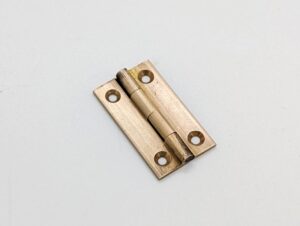 HAFELE 354.24.810 Solid Drawn Brass Butt Hinge 31x18x1.5mm Br (HINGE)