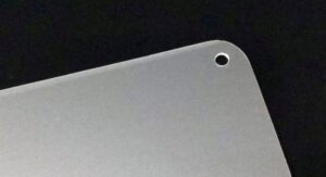 Push Plate 1.5mm 330x90mm Radius Corners Aluminium (EACH)