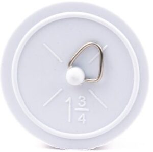 Plastic Sink Plug 1 3/4 White (EACH)