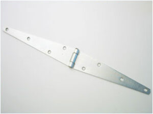 Light Strap Hinges 200mm Bright Zinc Plated (HINGE)
