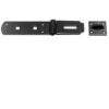 Hasp & Staple 200mm Black (EACH)