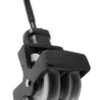 PERRY 42 Double Screw Pulley 44mm Black (EACH)