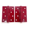 PERRY Strong Steel Butt Hinge 100mm Hewi Ruby Red (HINGE)