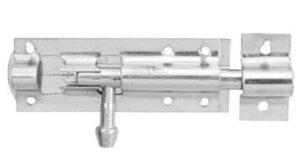 PERRY Tower Bolt Straight 100mm Bright Zinc Plated (EACH)