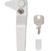 Upvc Window Cockspur Fastener 9mm RH White (EACH)