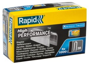 RAPID Cable Staple Type 28 10mm Galv (PK 5000)