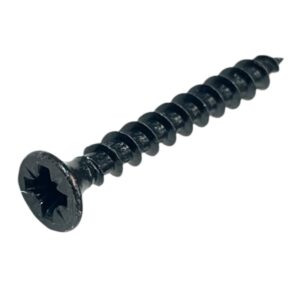 REISSER R2 Pozi Csk Screw 3.5x25mm Black (PK 100)