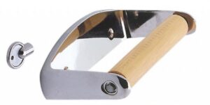 Locking Toilet Roll Holder With 1 Key Pol Chrome (EACH)