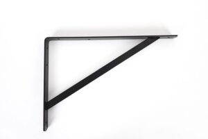 Heavy Duty Bracket 210x300mm Matt Black (EACH)