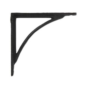 Tapered Arch Bracket 200x200mm Matt Black (EACH)