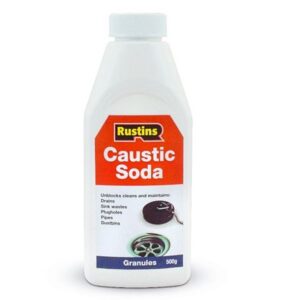 RUSTINS CAUS500 Caustic Soda Granules 500g (EACH)