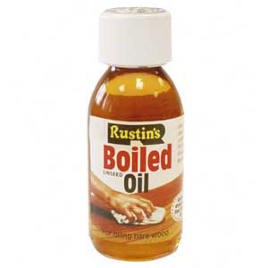 RUSTINS Linseed Oil Boiled 125ml (EACH)