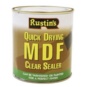 RUSTINS MDF Sealer Quick Drying Clear Int/Ext 500ml (EACH)