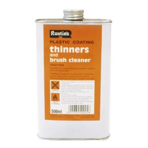 RUSTINS Plas Coat Thinners 500ml (EACH)