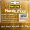 RUSTINS Plastic Wood Filler Int/ext Oak 20g (EACH)