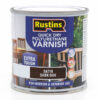 Varnish Stained Quick Drying Poly Satin Dark Oak 250ml (EACH)