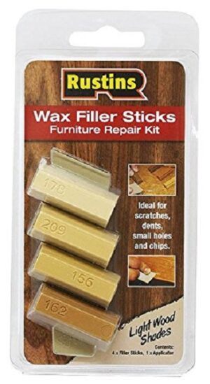 BRIWAX Wax Filler Repair Stick Kit Light Pack4 (PK 4)