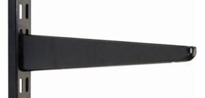 Twinslot Bracket 170mm (6.5in) Black (EACH)