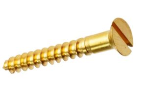 WoodScrew Countersunk 3 x 1/2 Brass (EACH)