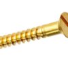 WoodScrew Countersunk 7 x 1 Brass (EACH)