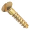 WoodScrew Raised Head 6 x 3/4 Brass (EACH)